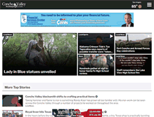 Tablet Screenshot of conchovalleyhomepage.com